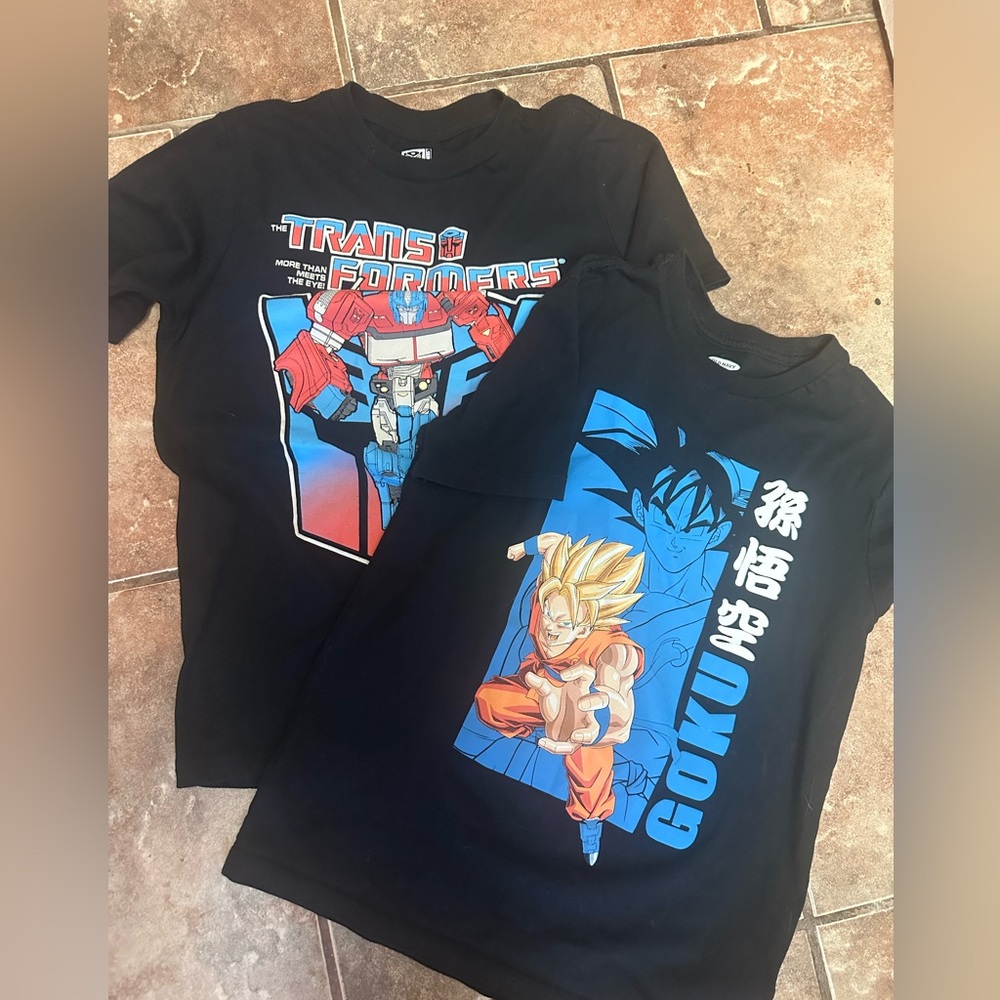 Size 8 boys t shirts